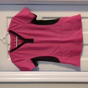 Pink Scrub top
